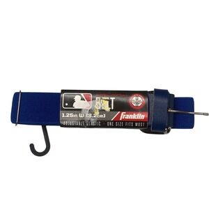 Franklin Sports Baseball Softball Belt Blue 1.25"W 3.2cm
